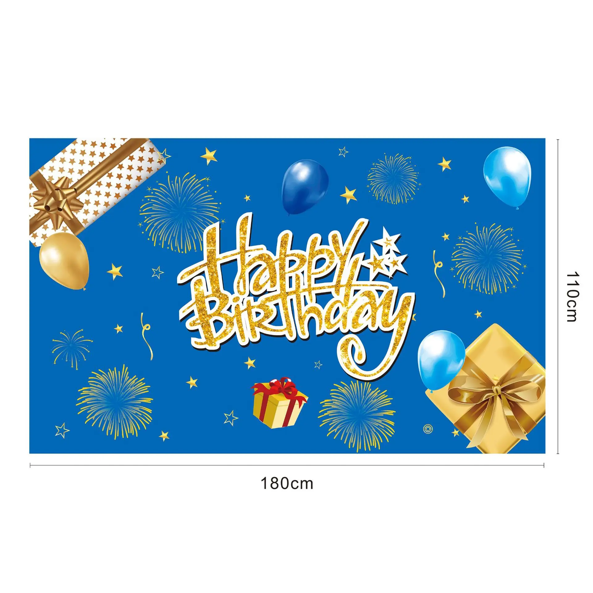 

Black Gold Happy New Year Party Background Banner Hello 2023 New Year Decoration Door Curtain Merry Christmas Xmas Supplies