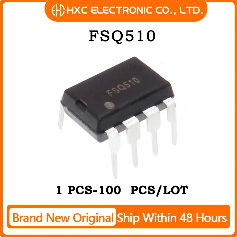 

1PCS/5PCS/10PCS/50PCS FSQ510 FSQ DIP7 NEW Original IC