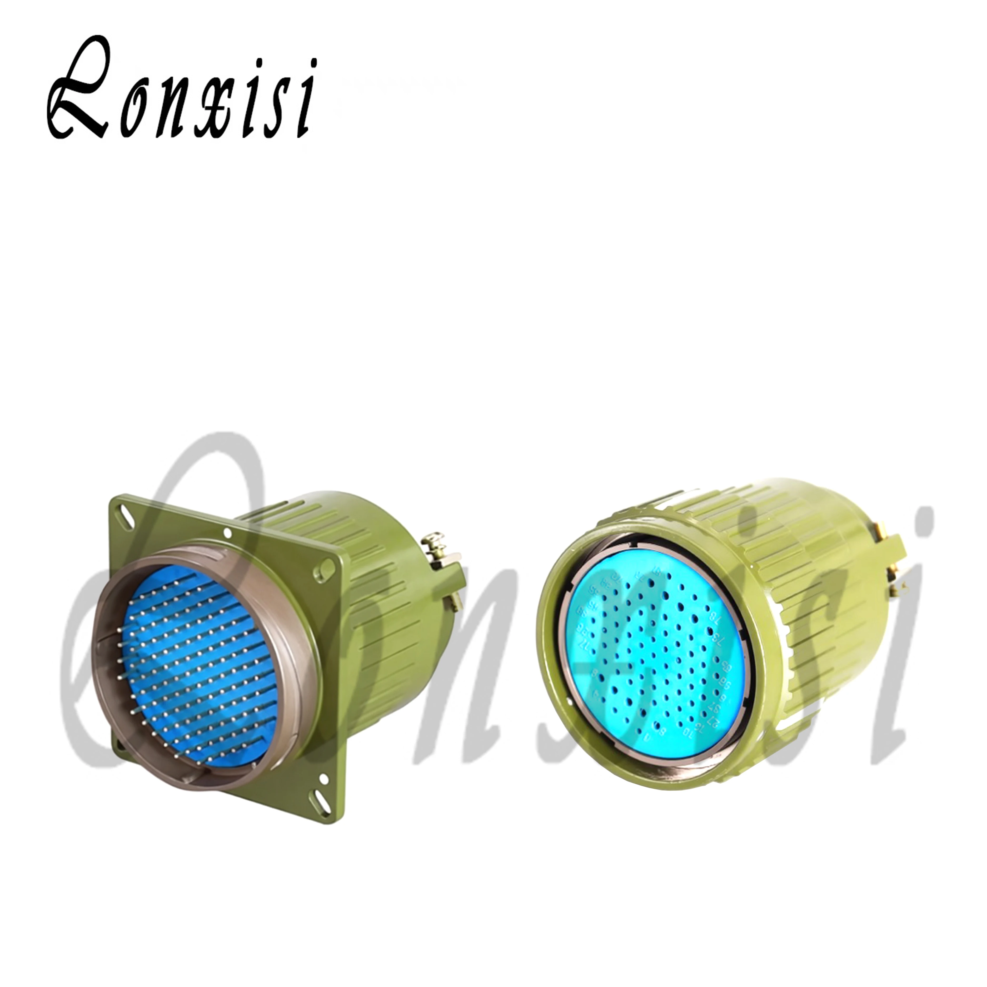 

1 Set 81 120 Pin Y50M Series Y2M-81 120 Military Standard Y50M-81TK Y50M-120TK Aviation Plug Male Female Connector