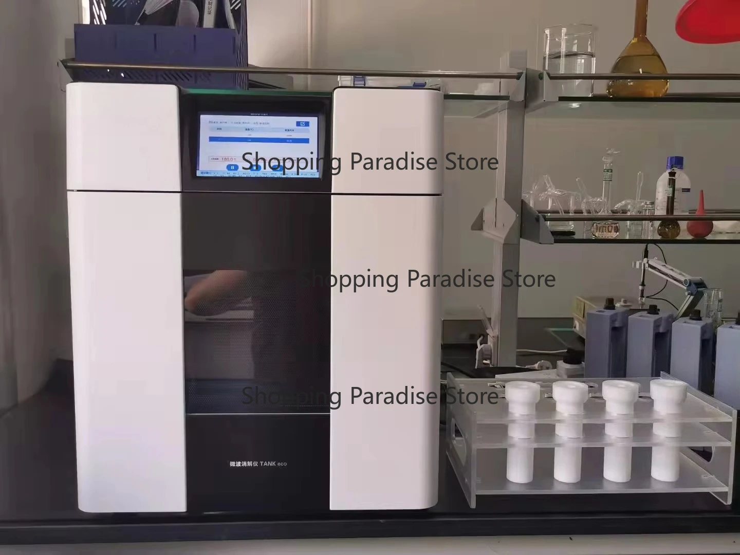 TANK ECO 6vessels 8vessels 10vessels TFM Microwave Digestion Extraction Workstation System for ICP  Sample Preparation