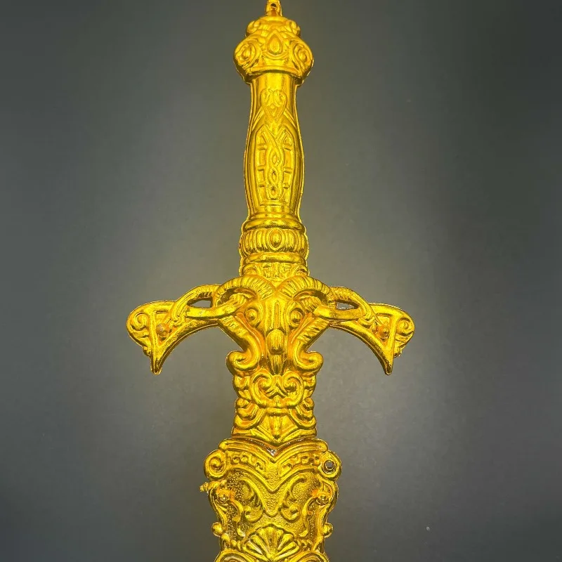 60.5 سنتيمتر/23.82in ماستر البلاستيك أفرلورد السيف مع غمد نموذج الدعائم ممارسة لعبة الأجهزة الطرفية لوازم الحفلات تأثيري الحلي #5