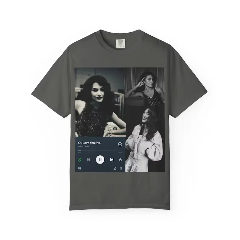 Olivia Dean The Art of Loving Fashion Casual T-shirts Cotton Short Sleeve Unisex T-shirt Unisex Best Oversized Selling Top Tees