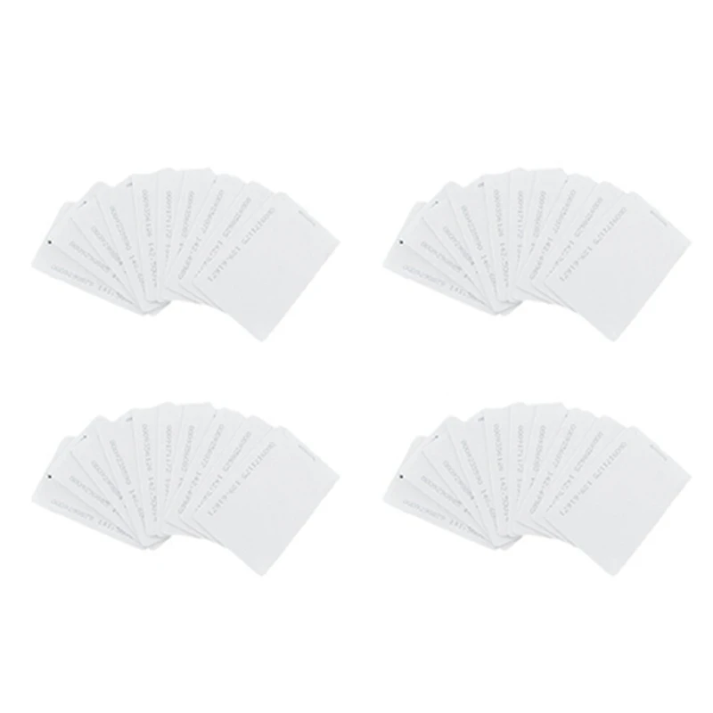 

40 Pcs White 125Khz 0.8mm RFID Access Proximity Card