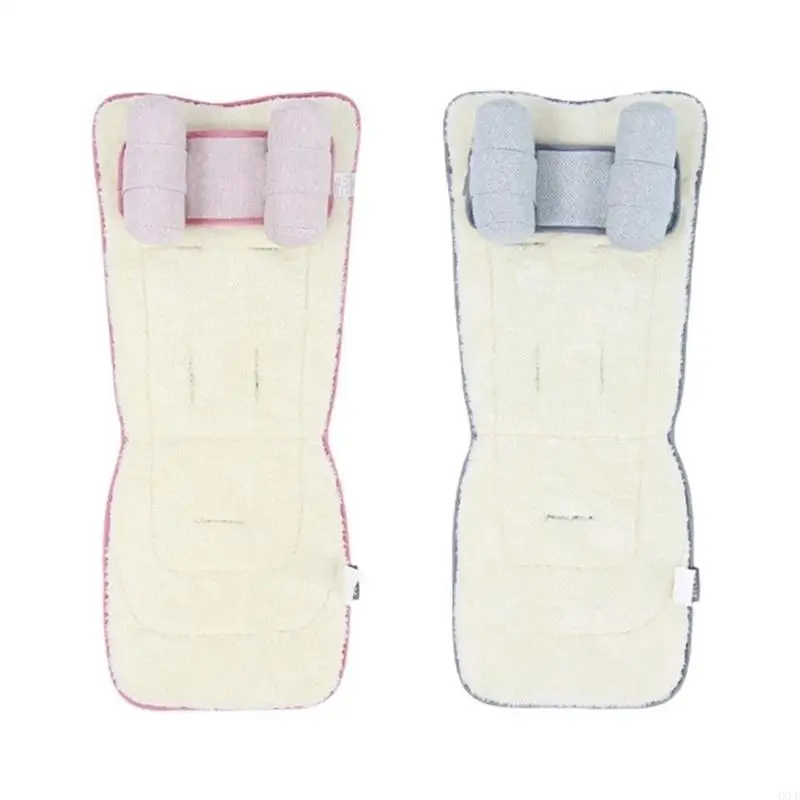 Double Purpose Strollers Protector Soft Reversible Quick Release Machine Washable Polyester for Baby Daily Comfort
