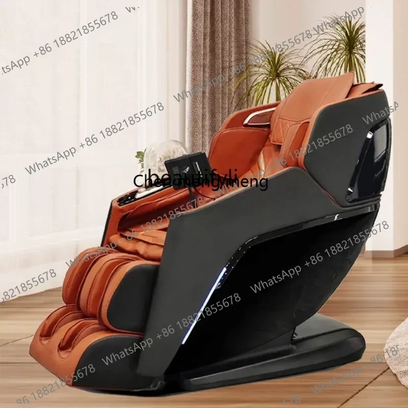 Hot sales Multifunctional household full body 3D massage chair wireless charging intelligent voice voice-activated space capsule