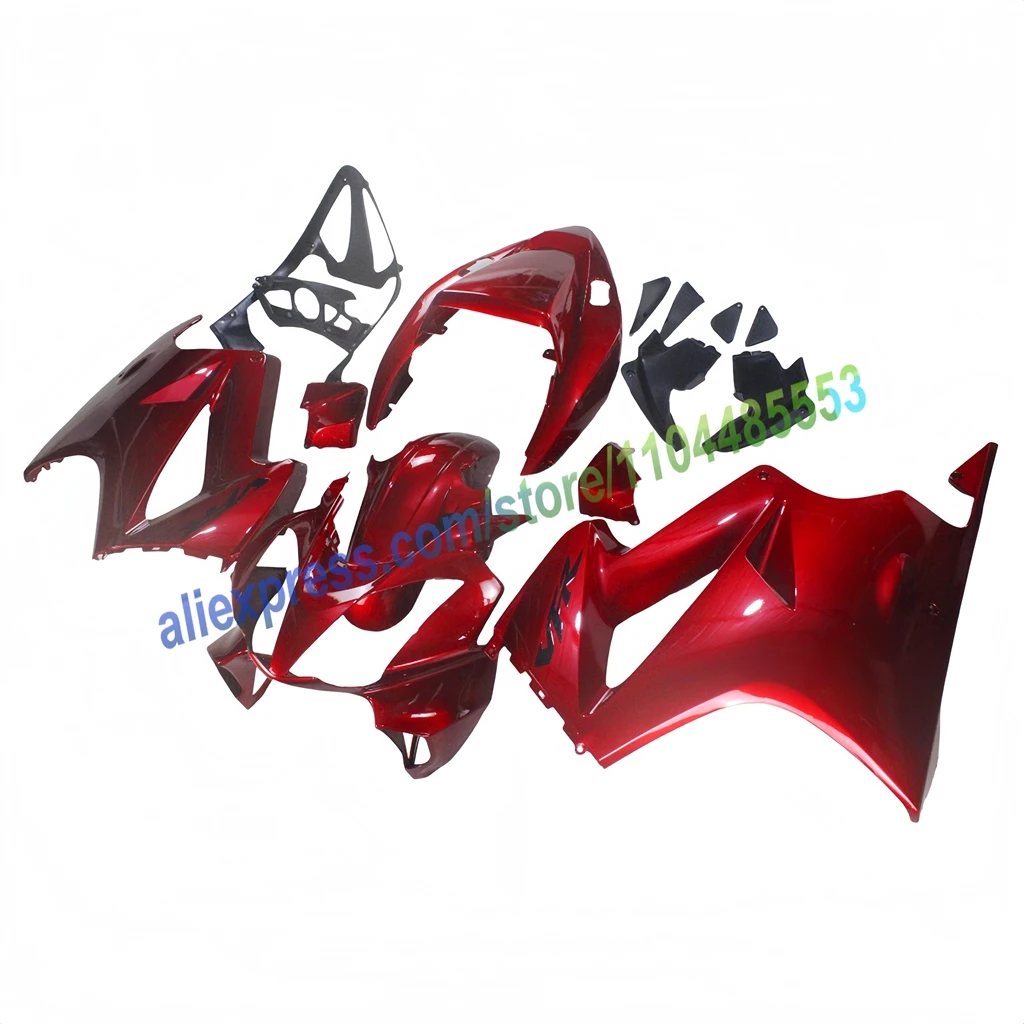 Motorcycle Body Kits For Honda VFR 800 VTEC 2002 - 2013 VFR800 Cherry Red ABS Injection Fairings - view 4