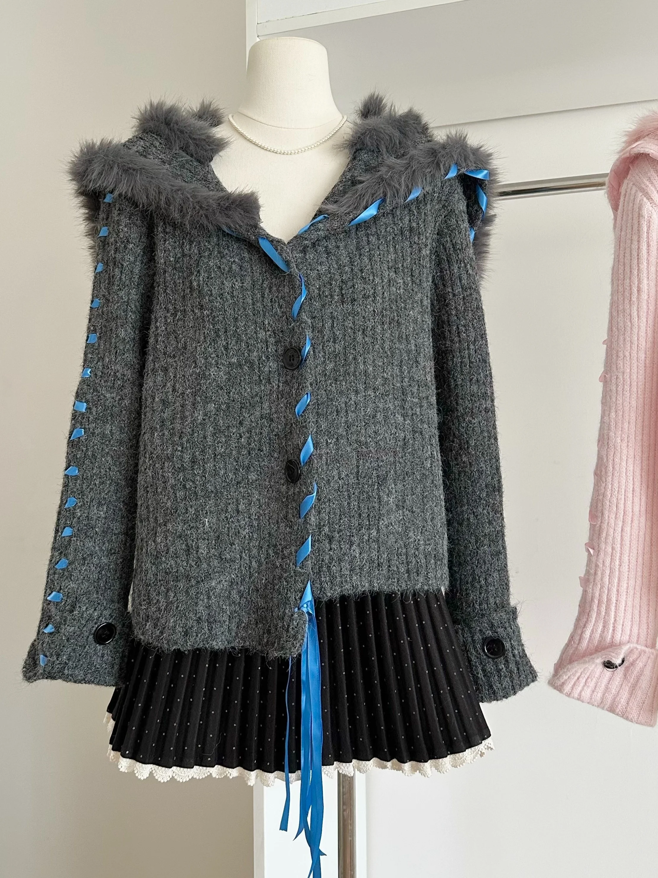 Faionable محبوك سترة مفتوحة المرأة Sle تنوعا الخريف الشتاء جديد وصول Ele شخصية سترة Jaet العصرية