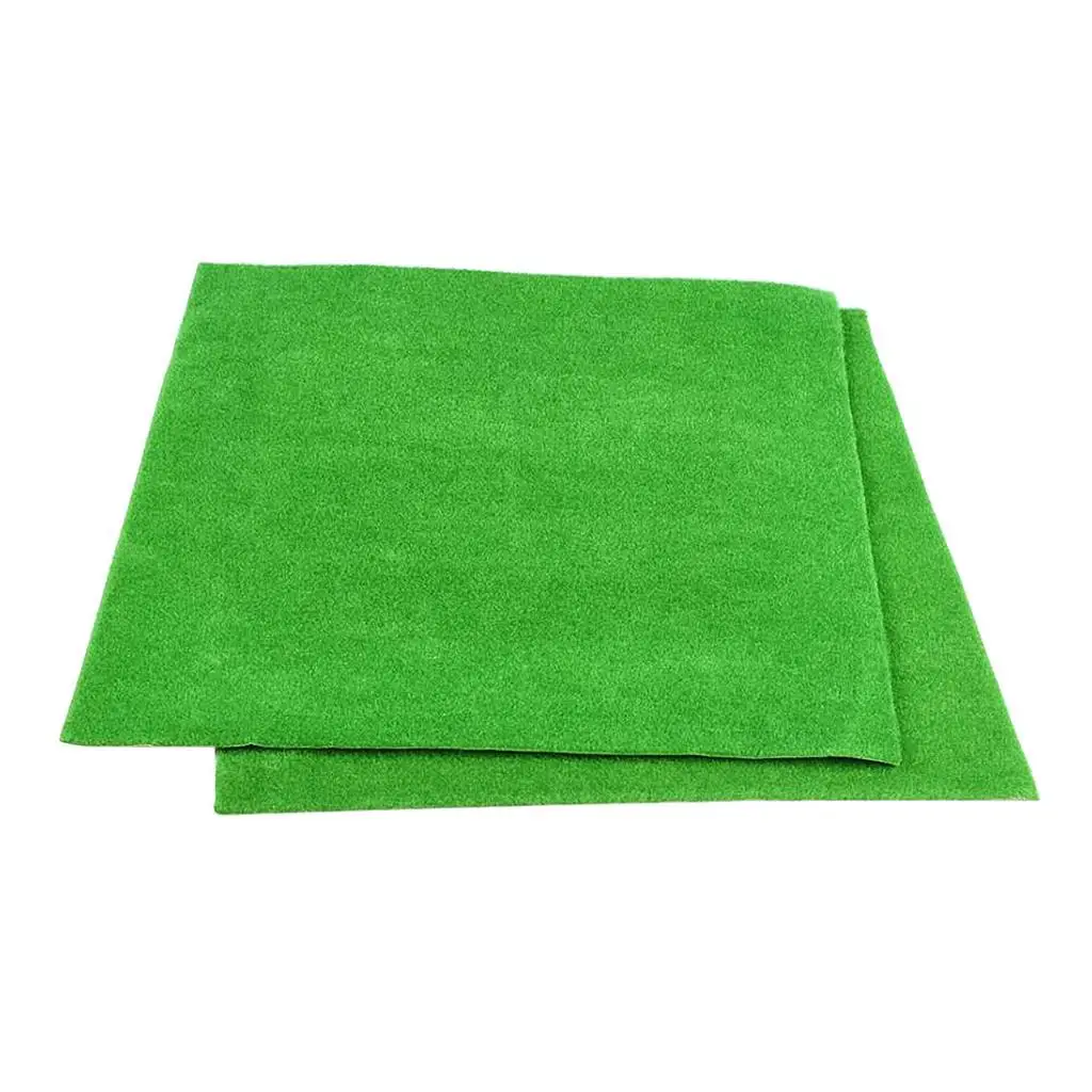 Artificial Grass Lawns Nylon Decorative Turf Model Fake Garden Grass Carpet for DIY Miniature Building Landscape Scenery