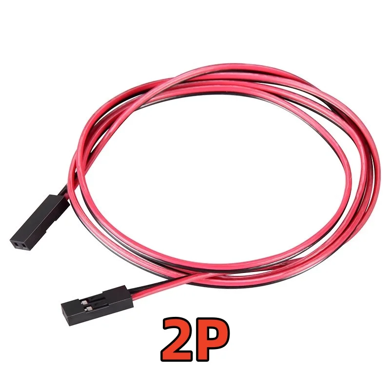 10PCS 3D-printer 70cm 2/3/4-pin vrouw-vrouw kabel jumper DuPont draad