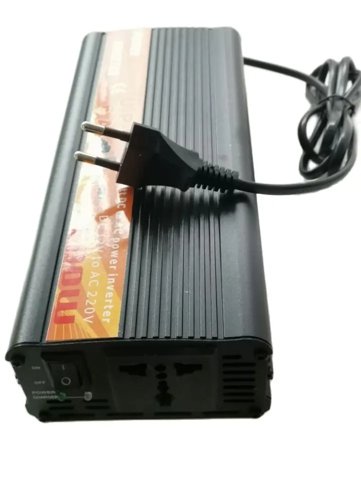 500W UPS Power Inverter DC 24V To AC 110V 60HZ Car Inverter Backup Rechargeable Modified Wave Inverter + Battery Charger