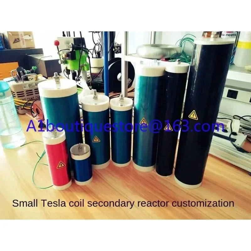 Tesla coil DR QCW PLL SSTC secondary coil reactor winding can be directly shot and customized.