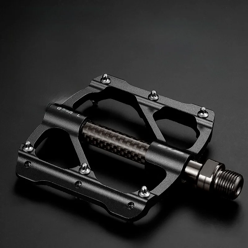 gub-ultra-light-bicycle-pedals-carbon-fiber-three-piece-aluminum-alloy-bearing-for-road-and-mountain-bikes-universal-bike-foo