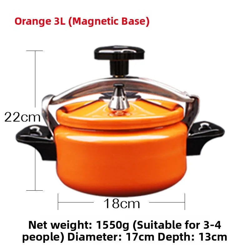 

Outdoor Cam Portable High-Prure Cooker Cact Cooking Utensil for High Altitude Cooking Rice er Aluum Alloy