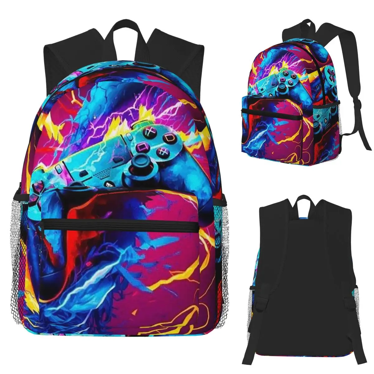 

Студенческий рюкзак с героями мультфильмов, новые игры, школьная сумка, походный дорожный рюкзак для мальчиков и девочек, модная сумка для книг, сумки на плечо