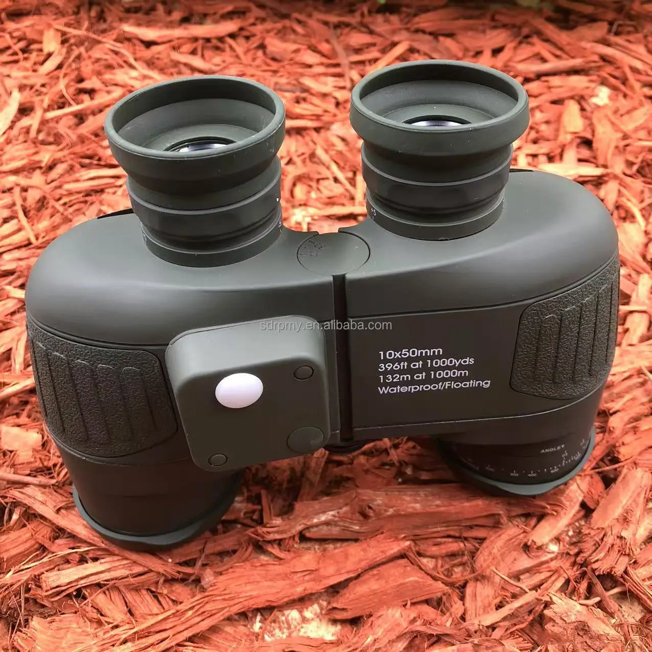 Telescopio de barco náutico de alta calidad (brújula y alcance): para observación de aves táctica al aire libre, conciertos de senderismo