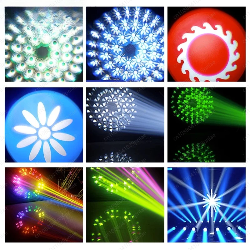 260W Beam Moving Head Light DMX-Controlled Pattern Light for Wedding Party Bar Stage Show