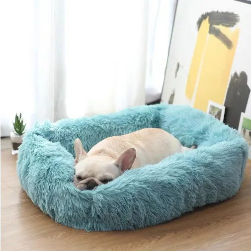 

Rectangle Plush Dog Bed Winter Warm Mat Small Medium Big Pet Cat Dog Bed Kennel Puppy Sofacama Cat Cushion Pets Sofa Accessories