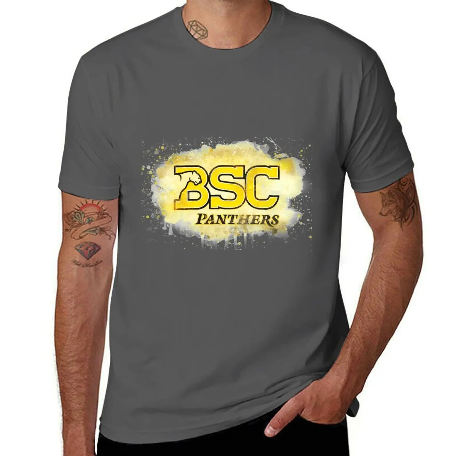 Birmingham-Southern College Rustic Watercolor Logo T-Shirt essential t shirt oversizeds custom t-shirts vintage t shirt men