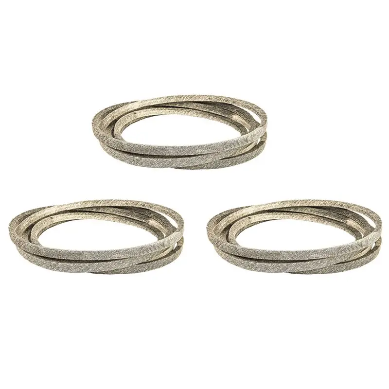 3X Mower Belt Aramid Fiber For GX20072 754-04219,954-04219 Cub Cadet 754-0641 1/2X104 Inch-N25R