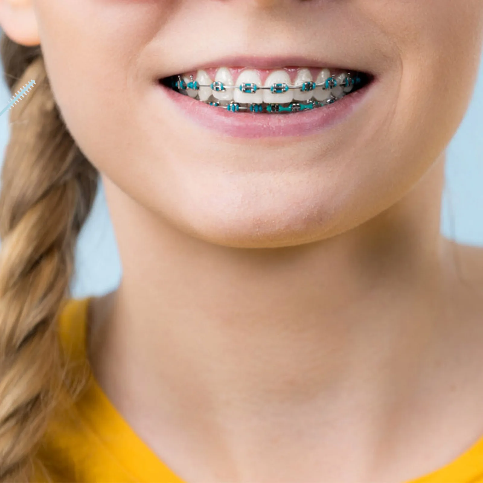 

Interdental Picks for Teeth Double Head Floss Stick Portable Oral Care Tools Dental Toothpicks Clean Between Teeth Easily