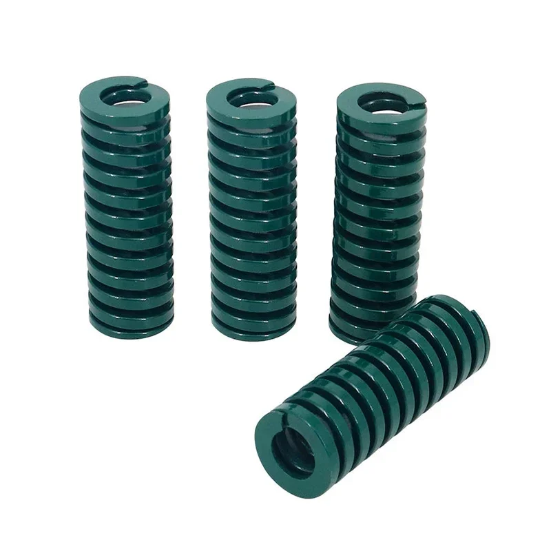 Green 1PCS Mould Die Spring Spiral Stamping Green Compression Springs For Rear Trunk Tailgate Strut Support Lift Bar ID=9-10mm