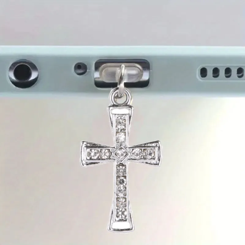 Phone Anti Dust Plug Charm Port Plug Pendant Cute Headphone Jack Stopper Type C Cap For iPhone Accessories