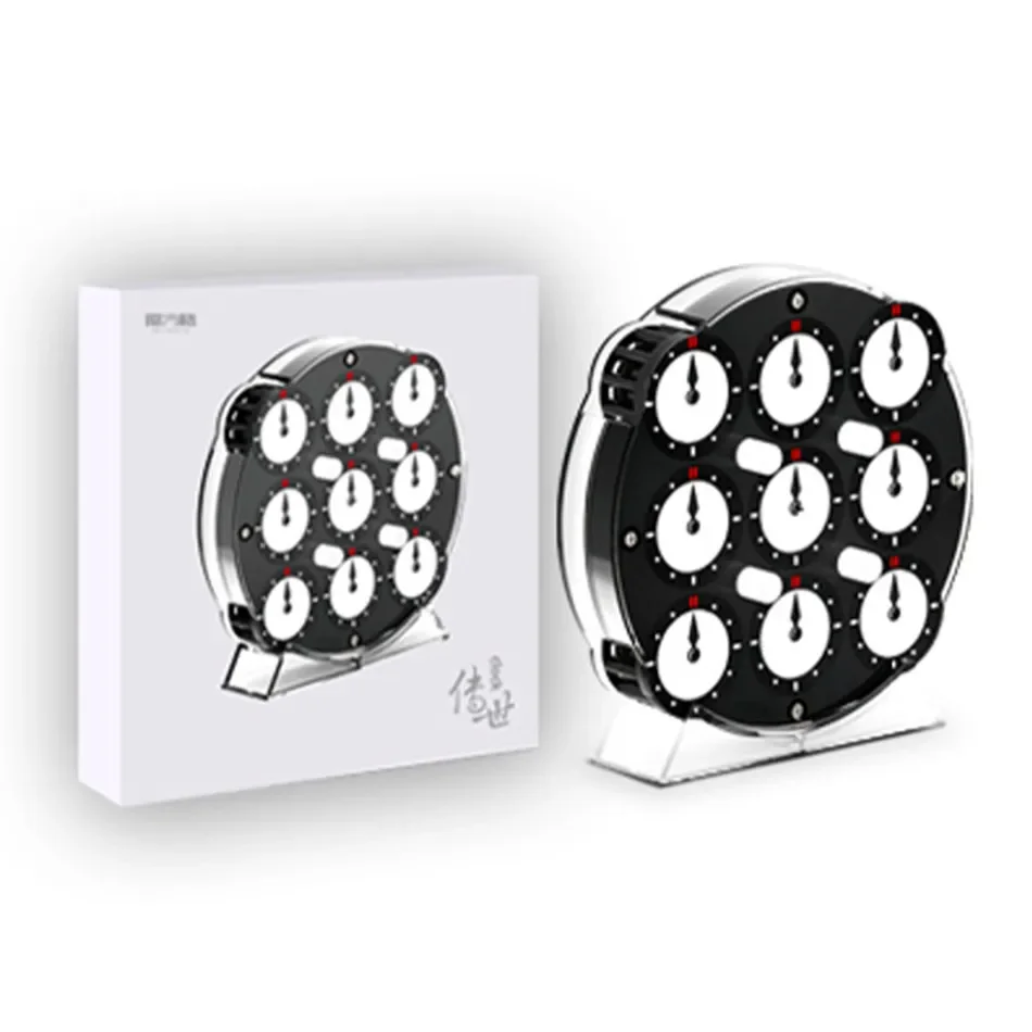 

Qiyi 2020 Chuanshi Clock Puzzle Qiyi Profissional Magnetic Speed Special Collector's Cube Magnet Clock Educational Toys Gift