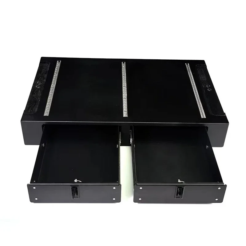 2025+ G Class W465 Trunk Storage Box Stainless Steel Sports Organizer for G63 G450 Universal Interior Upgrade 1-3 Compartments