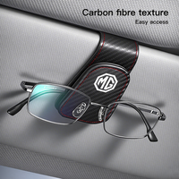 Car Accessories Glasses Clip Sunglasses Ticket Card Holder For Morris Garages MG ZS 5 7 6 Cyberster MG4 EV ES5 HS ONE GT GS MG3
