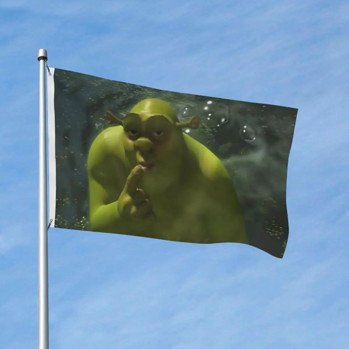 Shreks Funny Cartoon Flag Indoor Outdoor Banner All Weather Decoration Double Sided 2x3 3x5 4x6 5x8 FT Flags