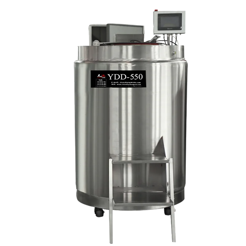 Superior Quality Liquid Nitrogen Container  YDD-550L Small Volatile Liquid Nitrogen Dewar Tank For  Preservation