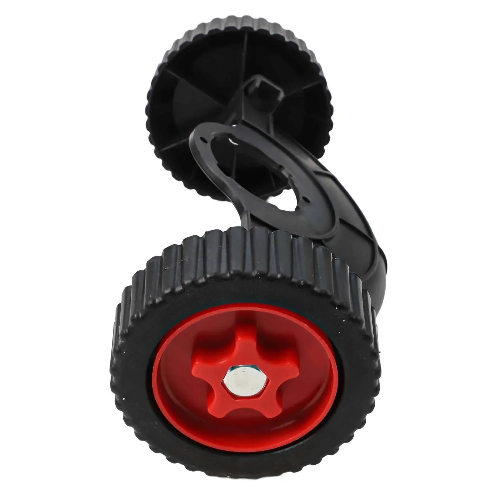 Adjustable Lawnmower Wheels Lawn Care Enhanced Maneuverability As Picture Adjustable Wheel Compatible With Most Lawn Mowers