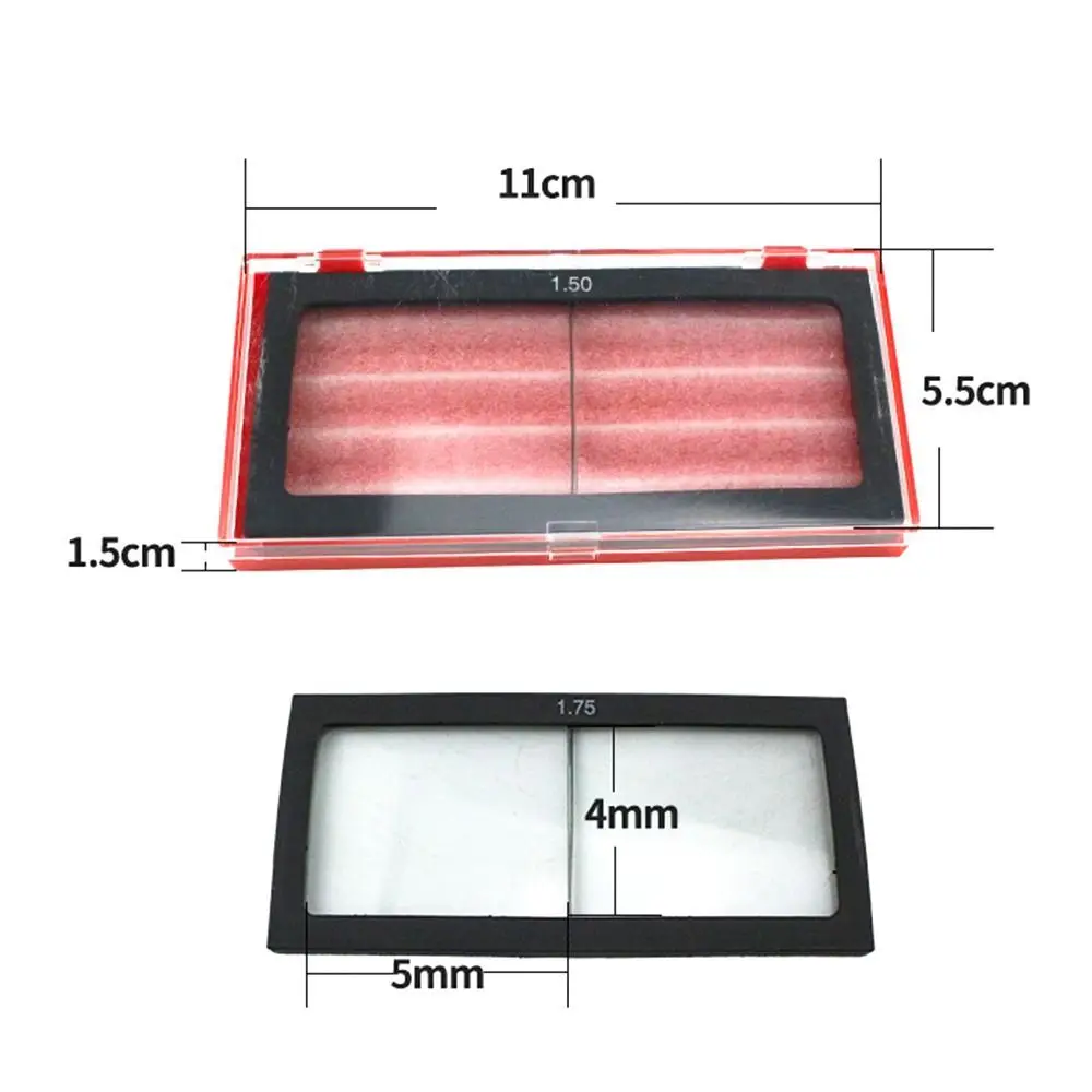 Imagem -06 - Lente de Solda Durável Transparente Máscara de Capacete de Proteção Ocular Lupa de Solda Vidro Protetor Ferramentas de Solda Diopter 753