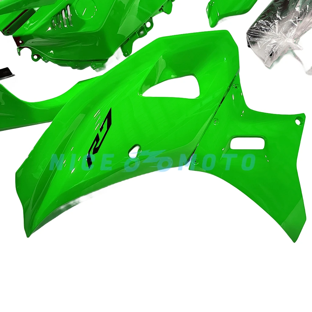 ABS الأخضر هيكل السيارة مجموعة دراجة نارية الهدايا المجمعة صالح لياماها YZF R7 2022 2023 2024 yzf-r7 22 23 24
