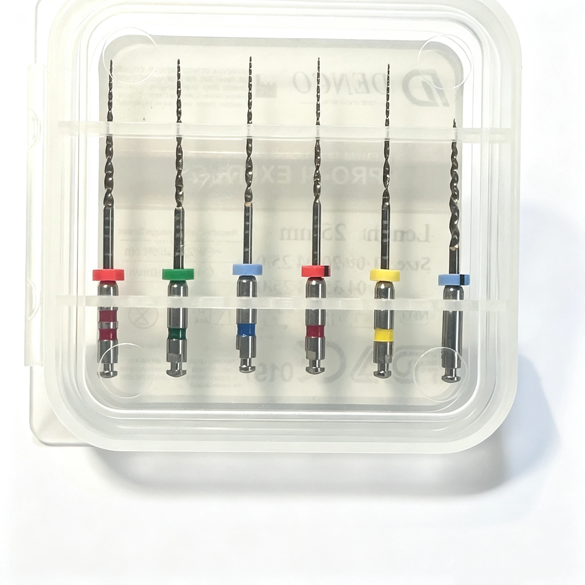 10 Piece DENCO Pro-Flexi Files Dental Instrument Heat Activation Gold NiTi Root Canal Endodontic