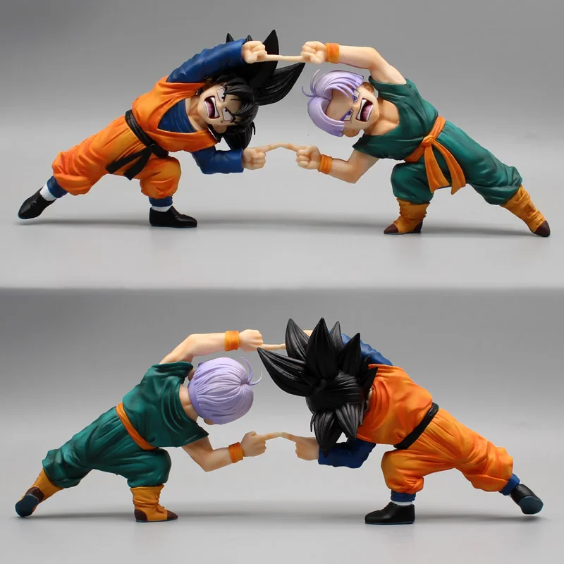 

10 см Dragon Ball Z аниме Son Goten фигурка Gotenks Trunks комбинированные фигурки тела статуя из ПВХ коллекция модель игрушки подарки
