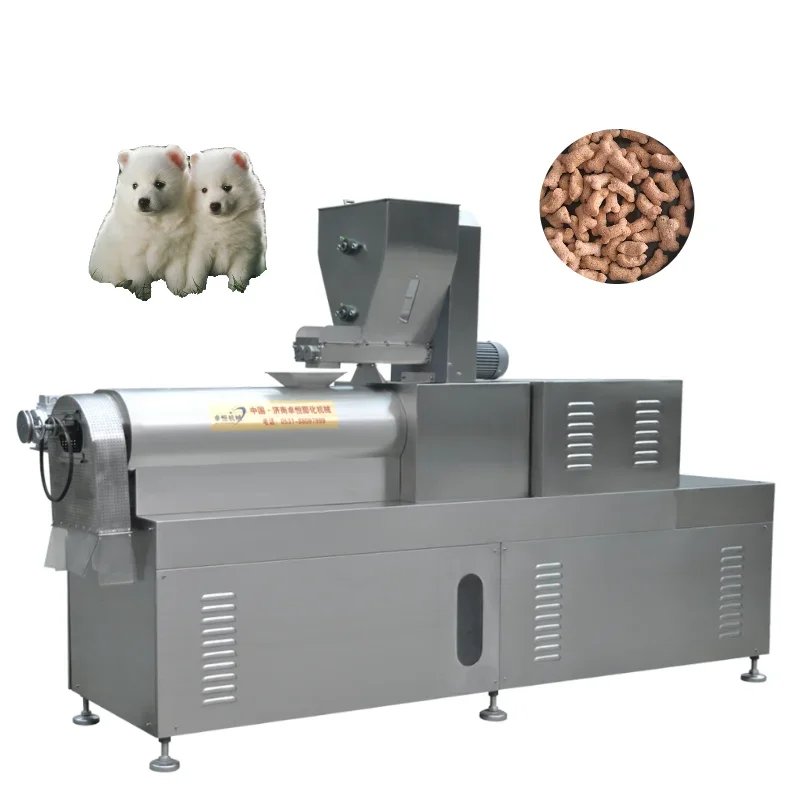 120~150 Kg/h Hot Popular Pet Cat Dog Food Production Line Fully Automatic Dry Pet Food Processing Machine