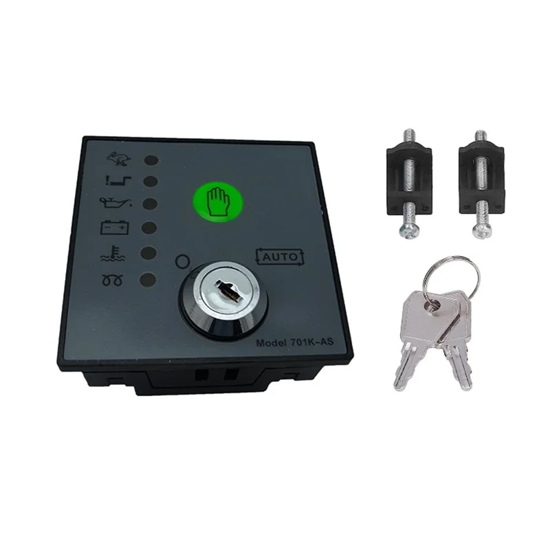 

DSE701AS Generator Controller Automatic Start Module with Keys Generator Control Panel Self-Starting Accessories