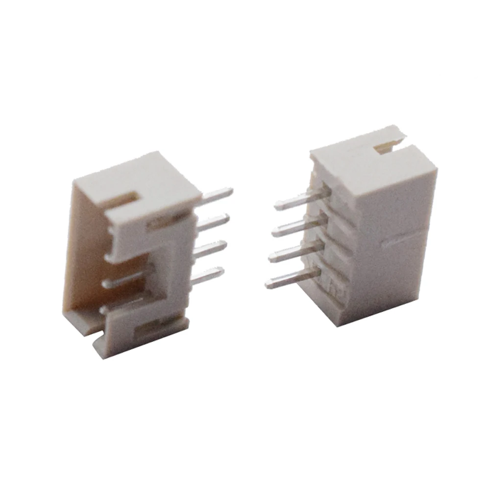 Straight pin base connector PH2.0mm distance female LCP Temperature resistant horizontal single-row pin multi-pin