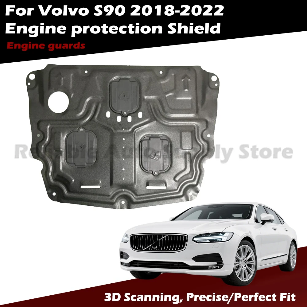 

Premium Safety Shield Engine Cover For Volvo S90 2018-2022 - 3D Scanned Precision Fit - Total Protection Package