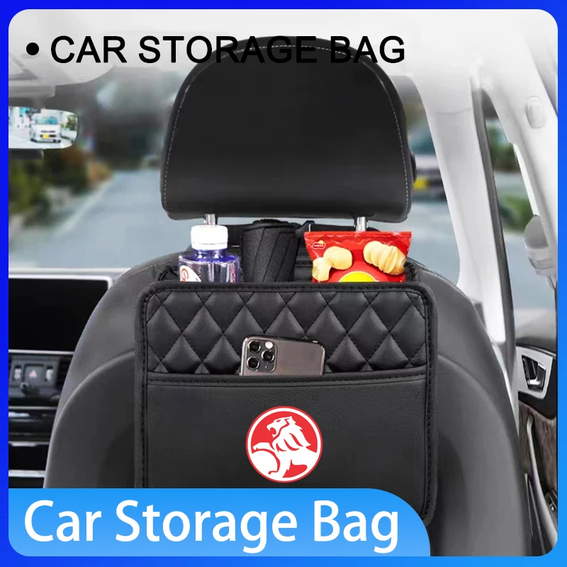 

Car Backseat Organizer Multifunction Leather Interior Hanging Storage Bag For Holden Commodore Captiva Caprice VZ Accessories