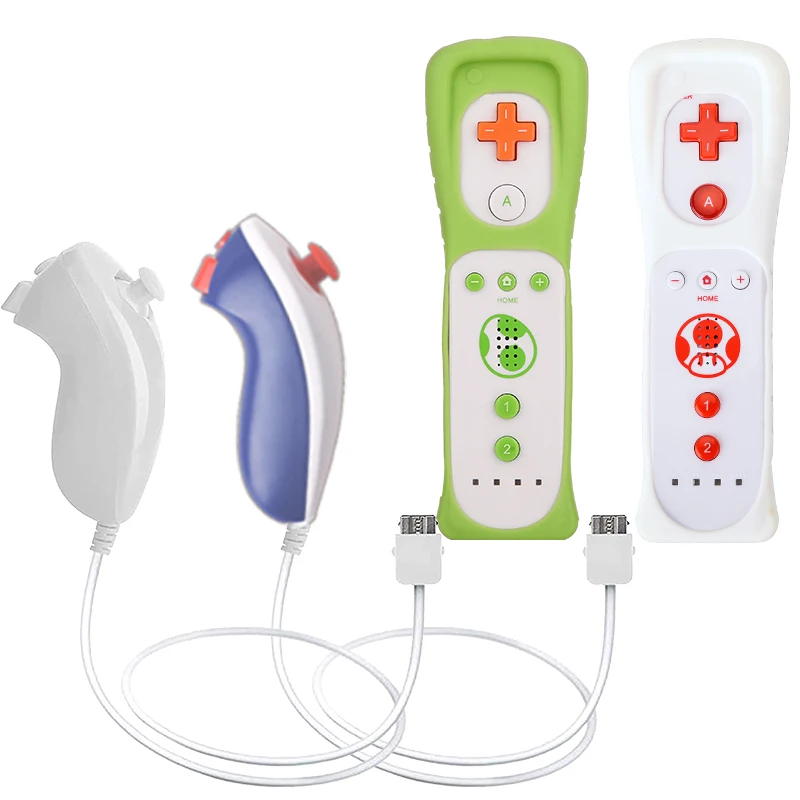 Per Console Wii telecomando Joystick Wireless con Motion Plus Gamepad con Controller Nunchuck per giochi Wii