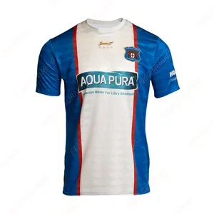 Carlisle Jersey Rumah 2024/25 Kaus Sepak Bola Cepat Kering Luar Ruangan Pria Terbaru Kaus Olahraga Longgar Kasual Klasik Musim Panas Tee 8 lensa sepak bola penjualan terbaik maillot - №