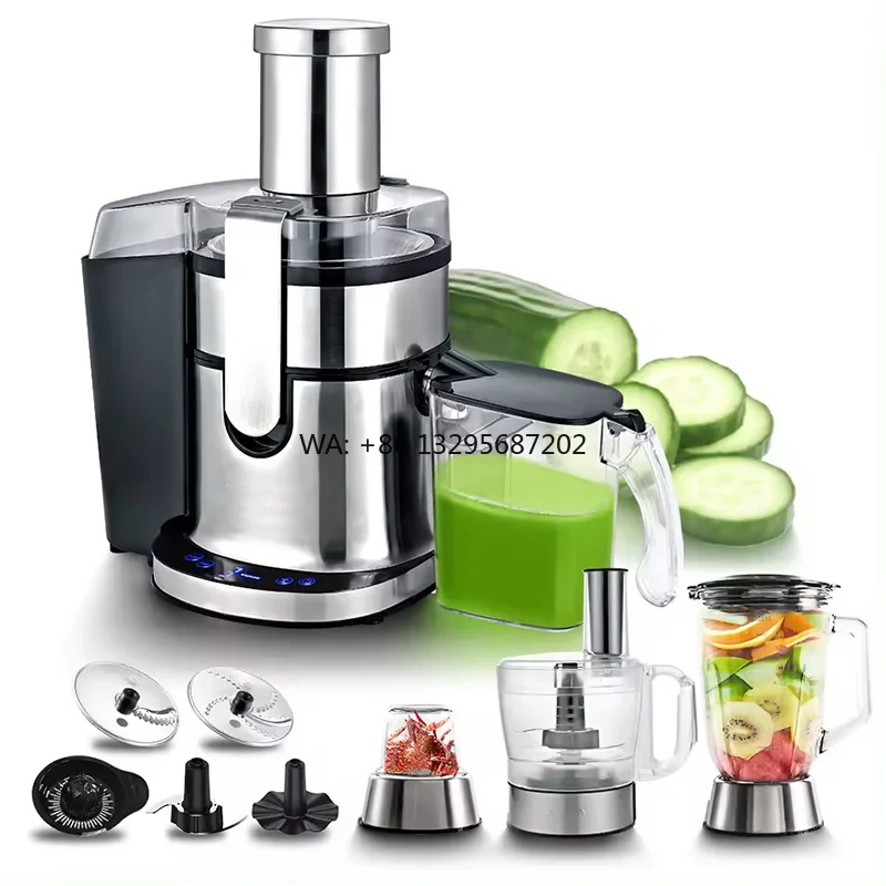 

Home Kitchen 1.8L Stainless Steel 11 in 1 Juice Blender Juicer Machine