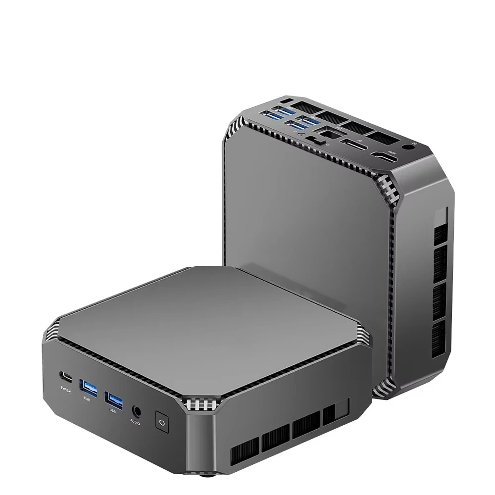 A6 MiniPC AMD Ryzen 7 7735HS Dual Band WiFi6 BT5.2  DDR5 16GB 512GB Desktop Gaming Computer Onboard Memory Mini PC