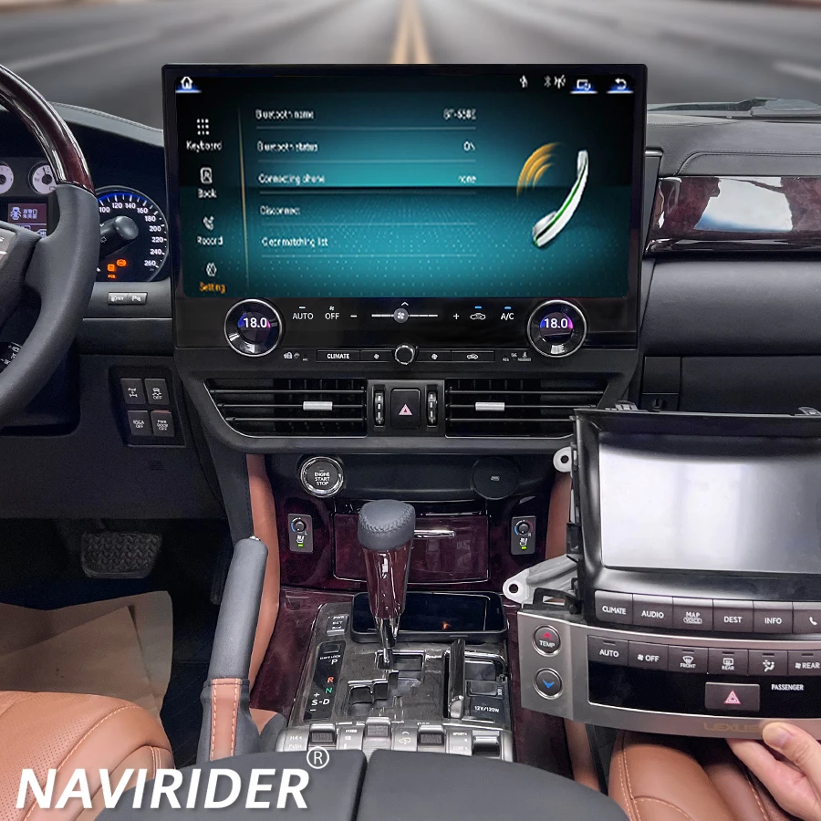 

19,8-дюймовый экран Ultra HD, Android GPS-навигация для Lexus LX570 2007-2015, стерео-радио, мультимедийный плеер, CarPlay, навигация