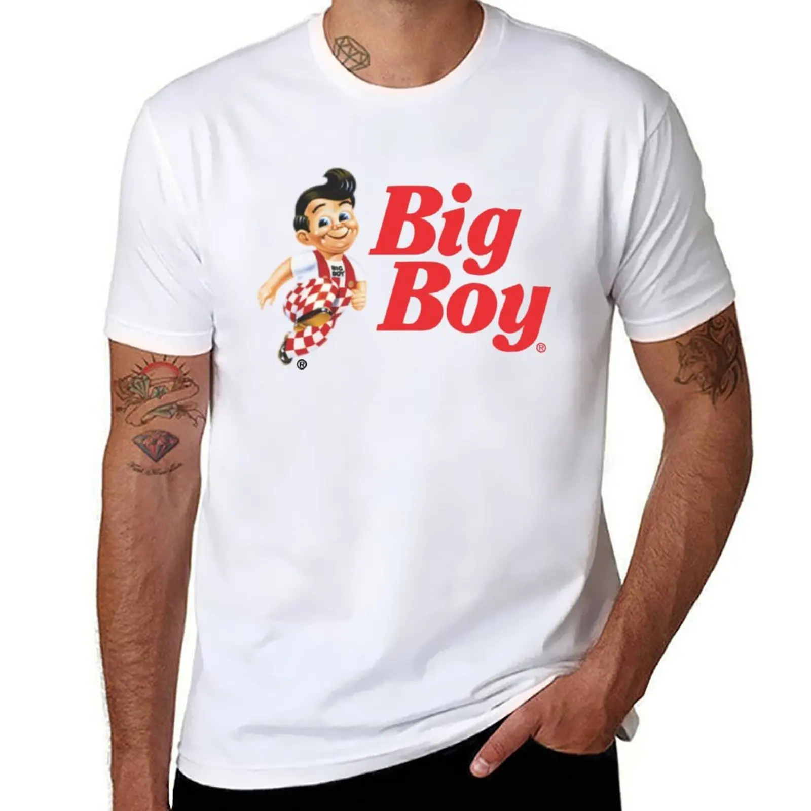 

Bob_s big boy T-Shirt cotton t shirt man anime t shirts oversize T-Shirt