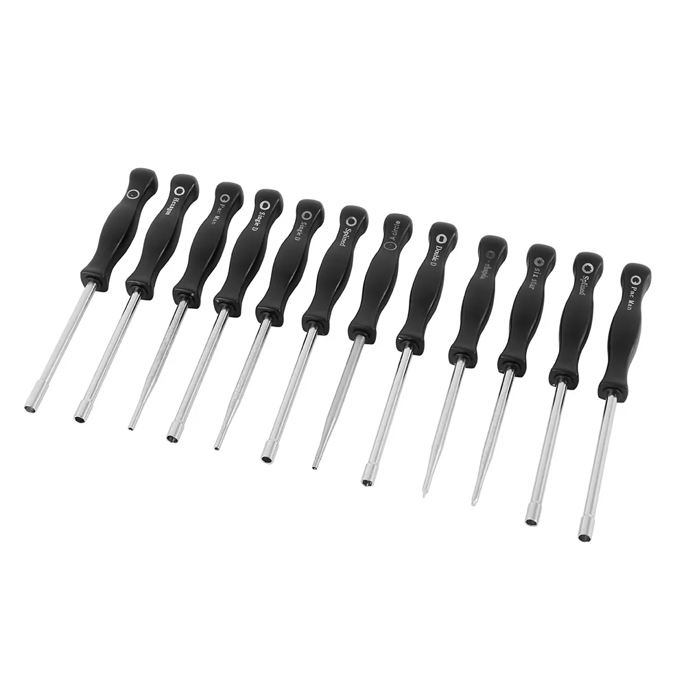 25Pcs Carburetor Screwdriver Adjustment Cleaning Brush Tool Set Kit for 2-Cycle Small Engine Trimmer Weedeater Chainsaw