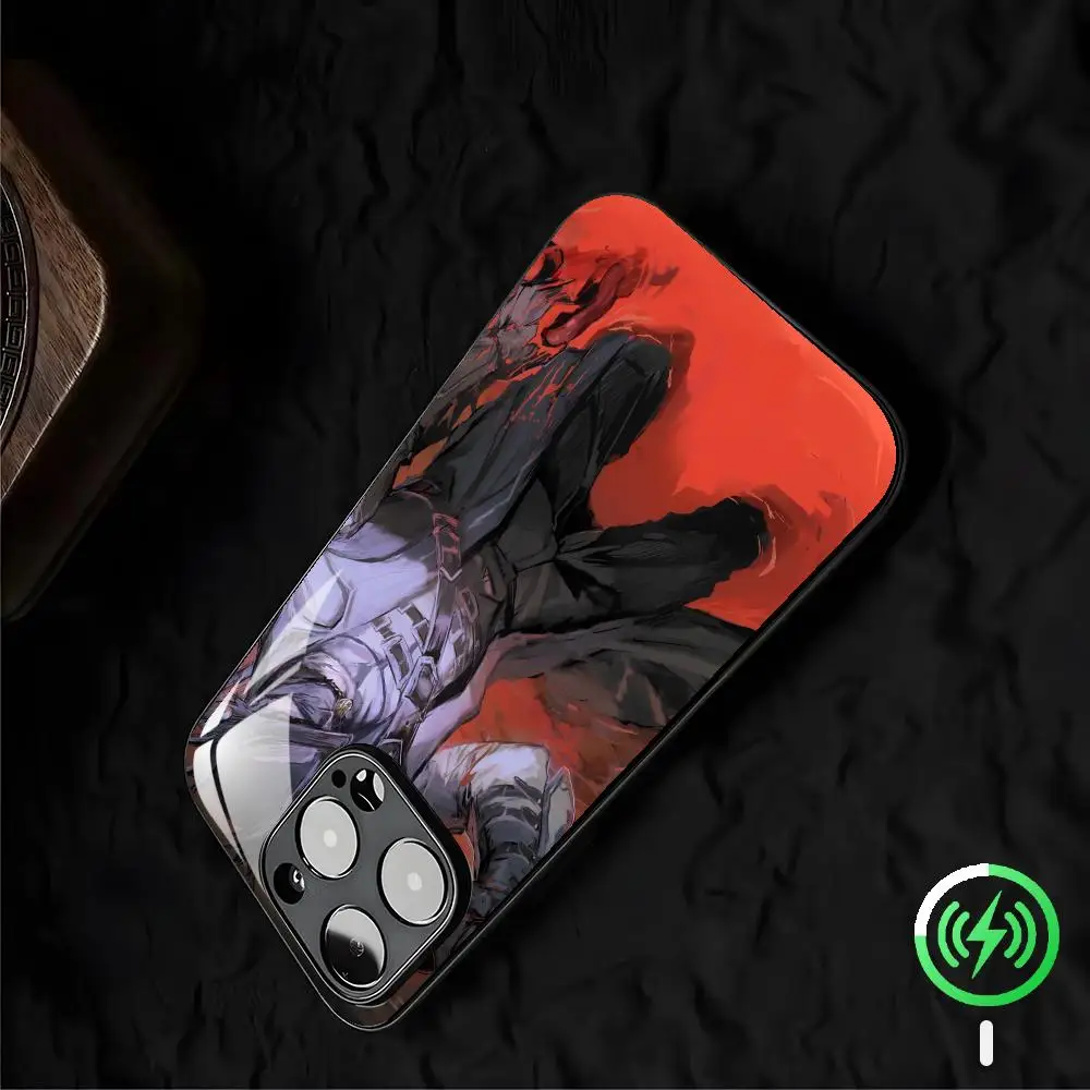 Classic Games Bloodborne  Phone Case For iPhone17 16 15 14 13 12 11 X XR XS 8 Plus Mini Pro Max Glass Case