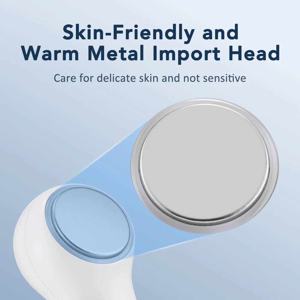 Przenośne urządzenie do pielęgnacji twarzy z gorącym i zimnym młotkiem Kompres lodowy Podnoszenie skóry Napinanie Rewitalizujące urządzenie do odmładzania skóry twarzy